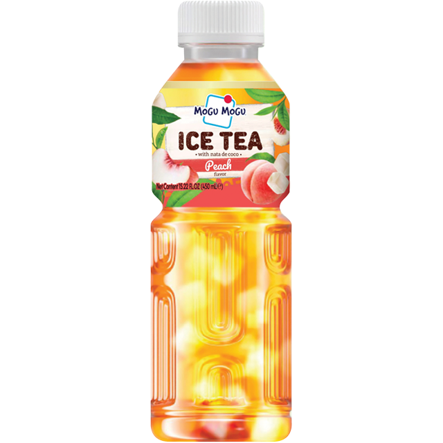 Mogu Mogu Ice Tea Peach 450ml (24 pack) - C4
