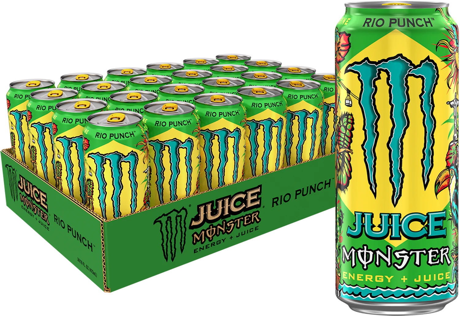 Monster Rio Punch Juice 473ml (24 pack) -