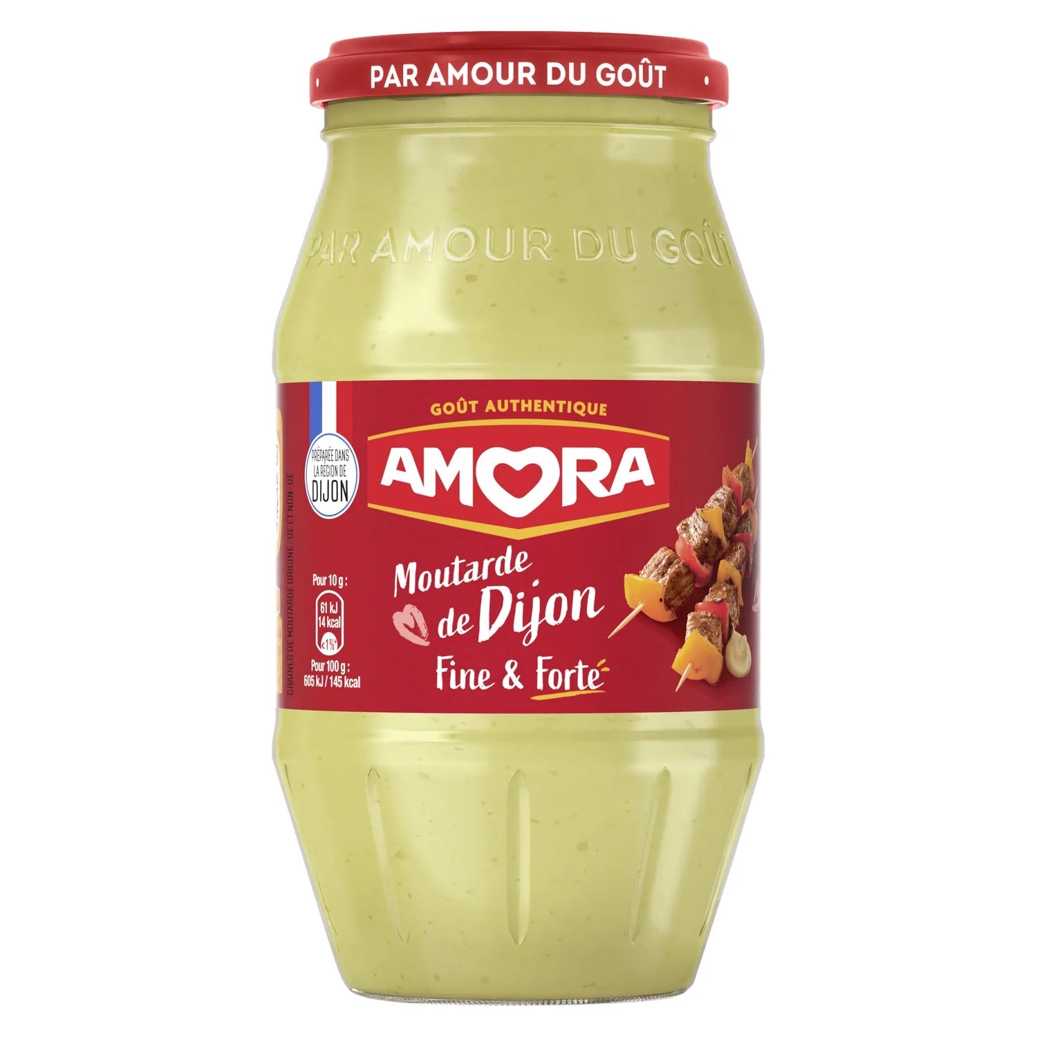 Amora Moutarde de Dijon 430g (12 pack) - S15