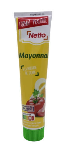 NETTO Mayonnaise en tube 175g (24 pack) - Sol10