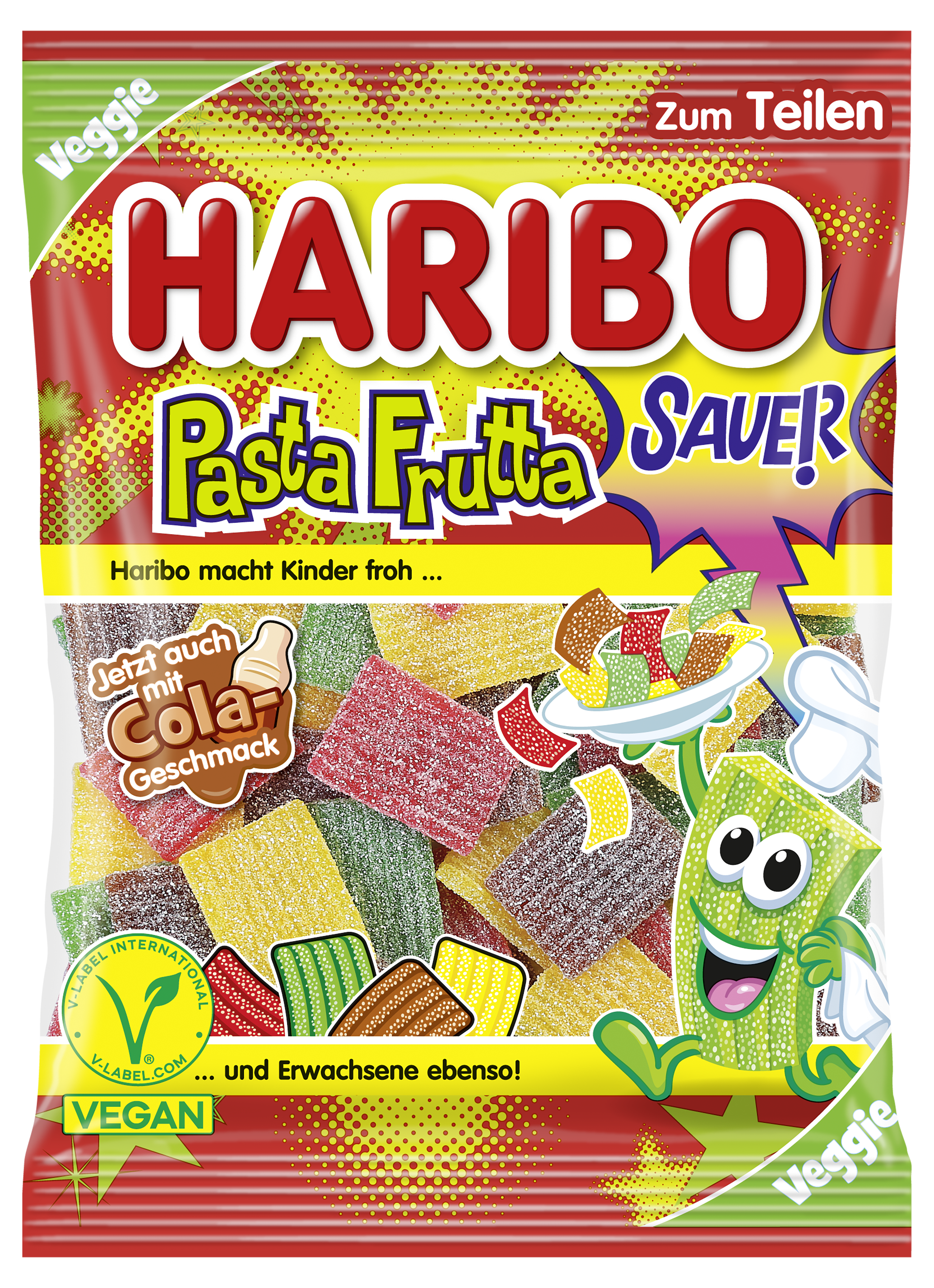 HARIBO Pasta Frutta Sour Vegan 160g (16 pack) - R41