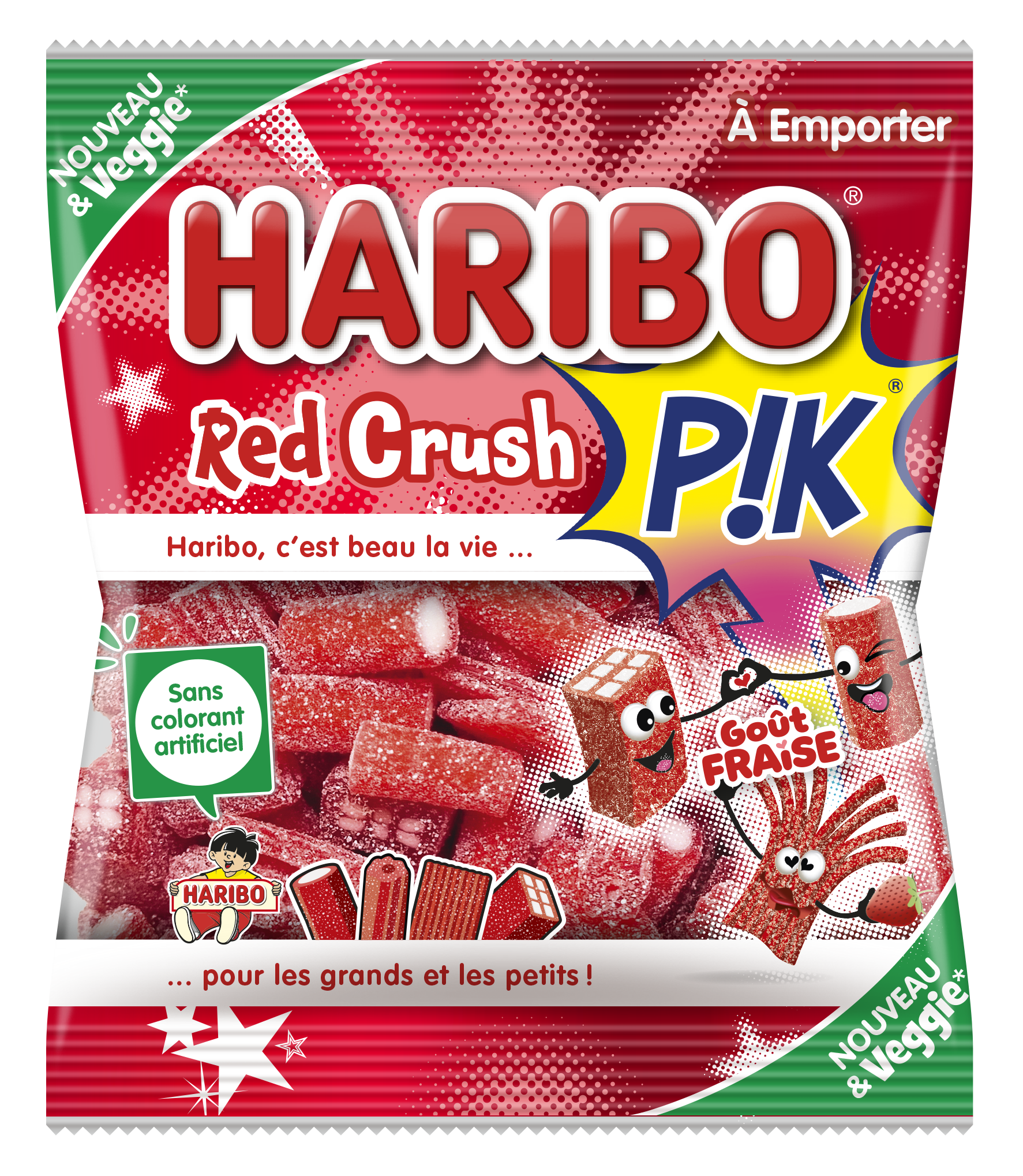 HARIBO Red Crush Pik 120g (30 pack)