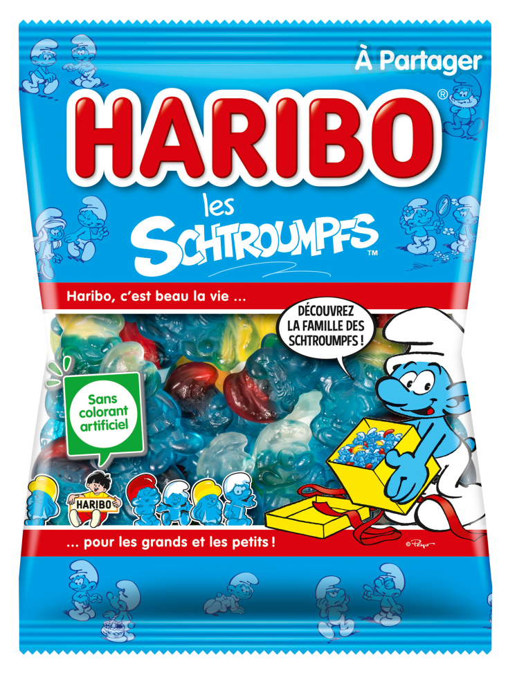 HARIBO Schtroumpf 120G (30 pack) - L16 - L8