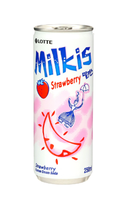 MILKIS Fruit flavor strawberry 250ml (30 pack) - Y5