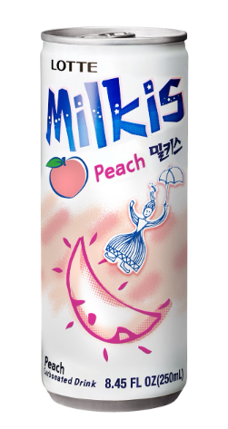 MILKIS Fruit flavor peach 250ml (30 pack) -