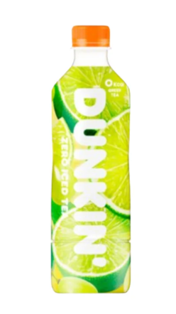 DUNKIN Zero Iced Tea Shine Muscat & Lime 500ml (24 pack) - E7