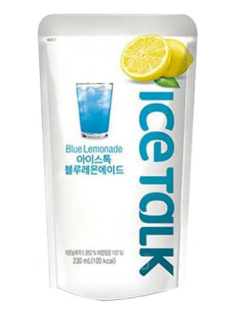 ICE TALK Blue Lemon Ade 230ml (50 pack) - W08