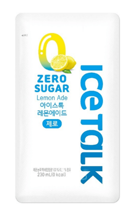 Ice talk Zero Sugar Lemon Ade 230ml (50 pack) - I13