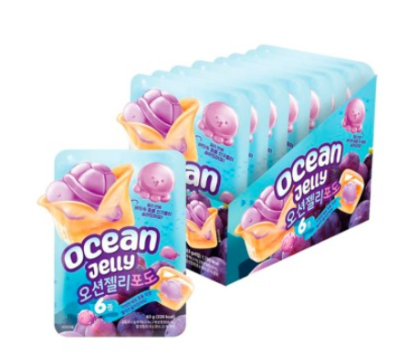 Ocean jelly 63g (8 pack) -P30