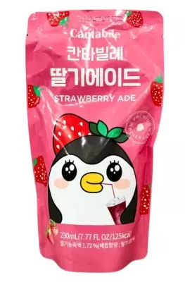 CANTABILE Strawberry Ade 230ml *10*5 (50 packs) -L7 -N4