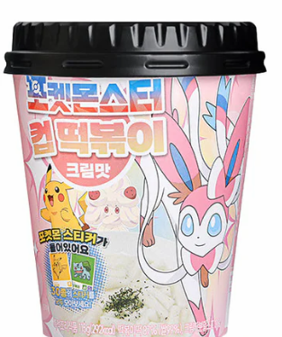 Pokemon Cup Tteokbokki Cream Flavor 115g (32 pack)-Y12