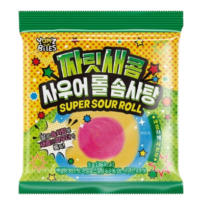 SUPER Sour Cotton Candy 9g (10 pack) -  L1