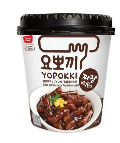YOUNGPOONG Yopokki Jjajang Topokki 120g Cup (30 Pack) - Non Halal
