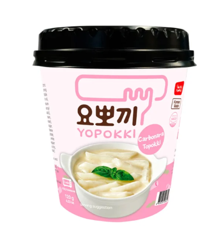 YOUNGPOONG Yopokki Carbonara Topokki 120g Cup (30 Pack) - P51/52