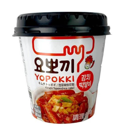 Yopokki Kimchi Topokki 115g Cup (30 Pack) -
