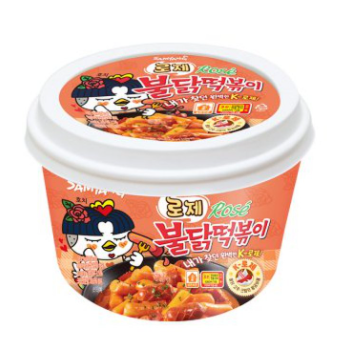 ROSÉ Buldak Tteokbokki 184g (16 pack) - Non Halal - PP6