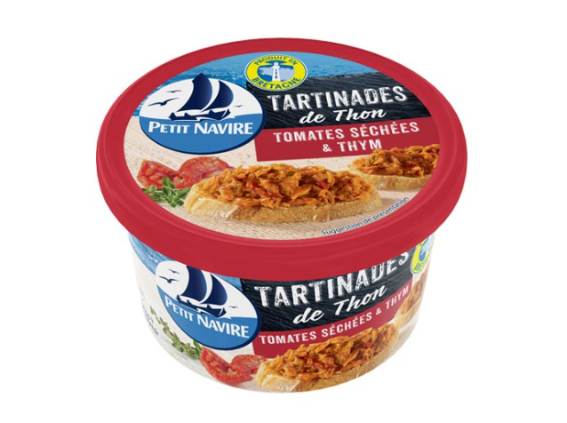 Tartinades de Thon Tomates & Thym Petit Navire 125g (12 pack) - F