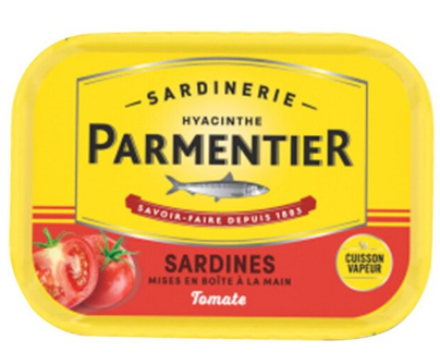 Parmentier Sardines à la Tomate 135g (12 pack) - F