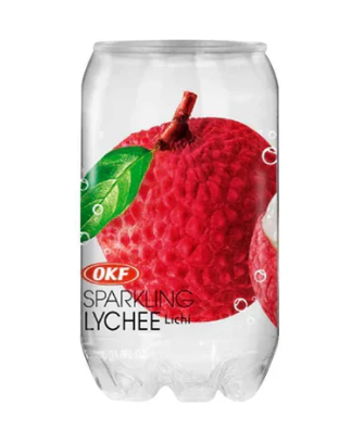 OKF Sparkling Lychee 350ml (24 pack)