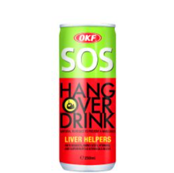 SOS Hang Over 250ml (24 pack)