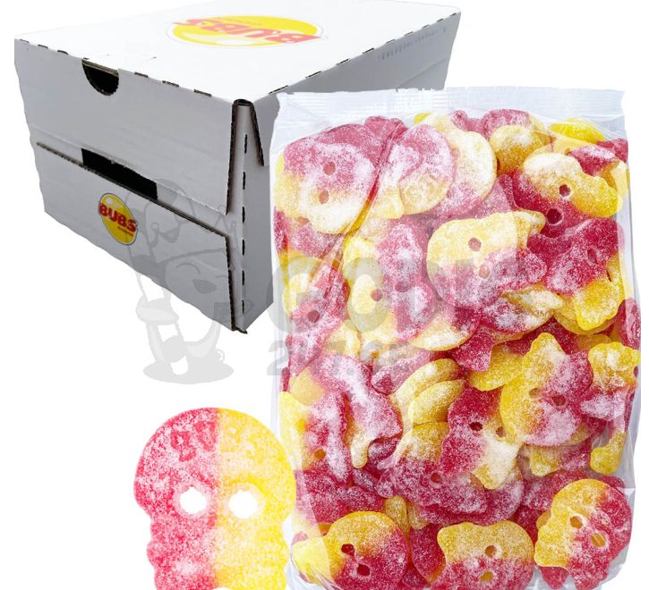 Bubs Raspberry & Lemon Skull 3.2kg (Bulk) - Vegan