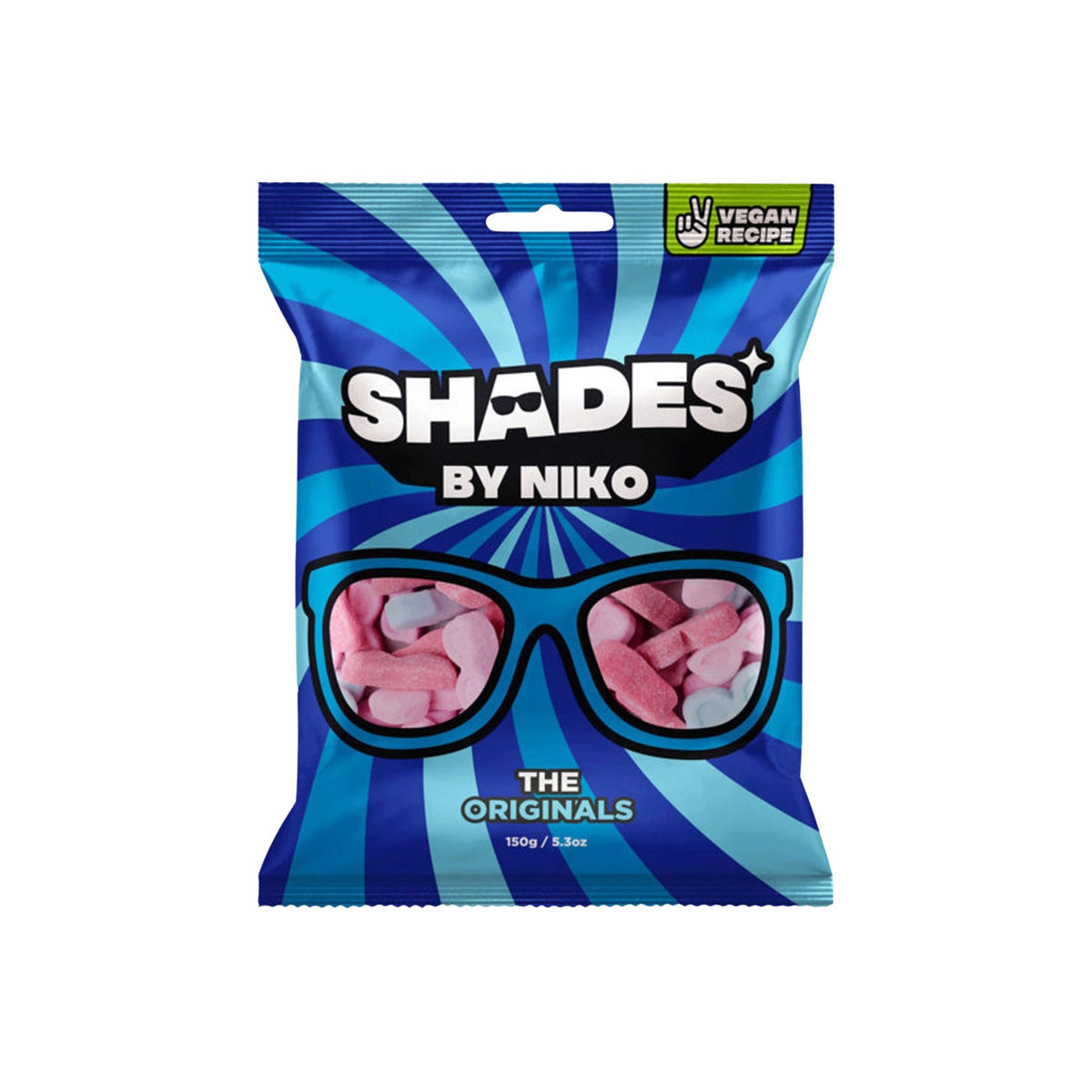 SHADES BY NIKO The Originals Sweets 150g (18 Pack) VEGAN