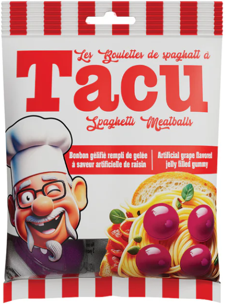 Tacu - Spaghetti Meatballs  72g (8 pack) New
