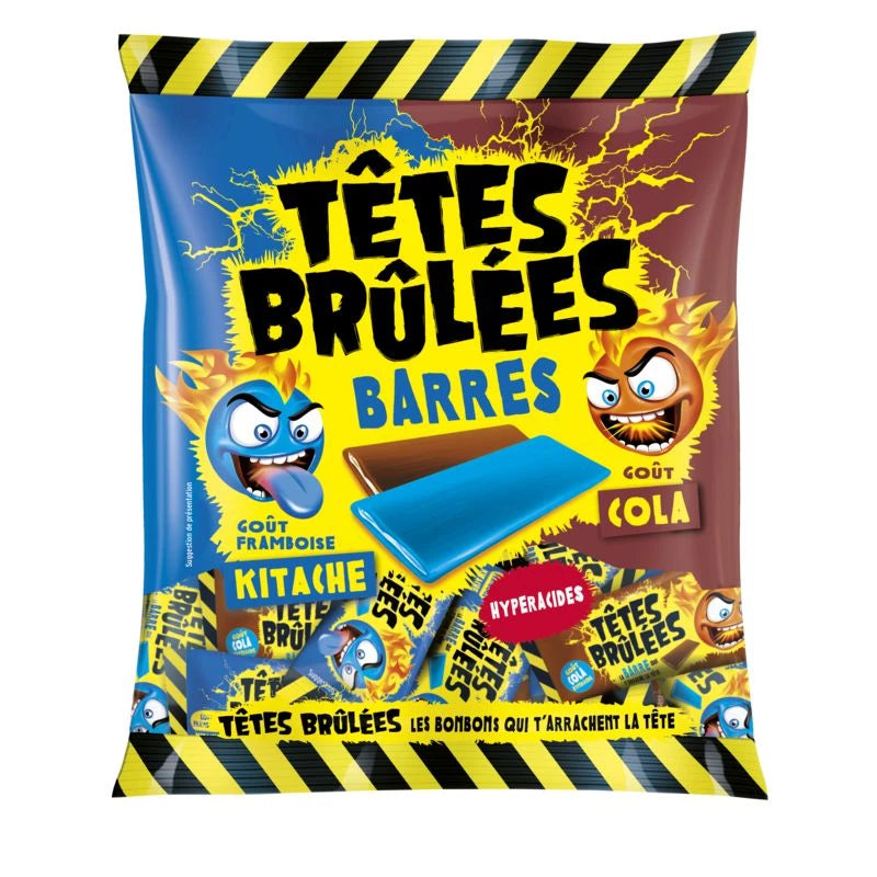 TETES BRULÉES Barre Kitache Ki 200g (16 pack)-France-Veggie - K7