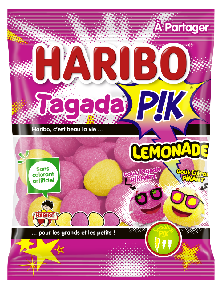 HARIBO Tagada Limonade PIK 100g (30 pack) - France - L16
