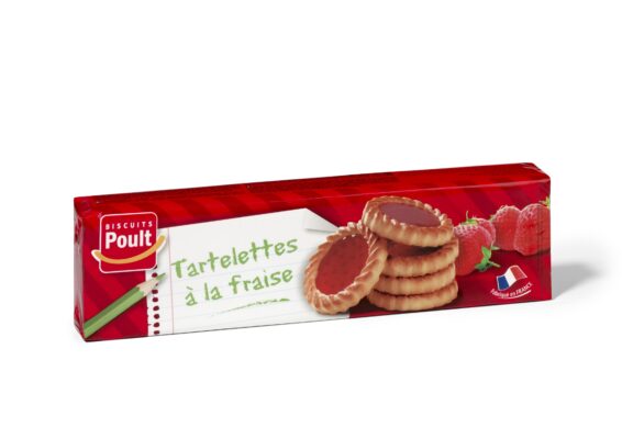 POULT Tartelettes Fraise 150g (24 pack) - K17
