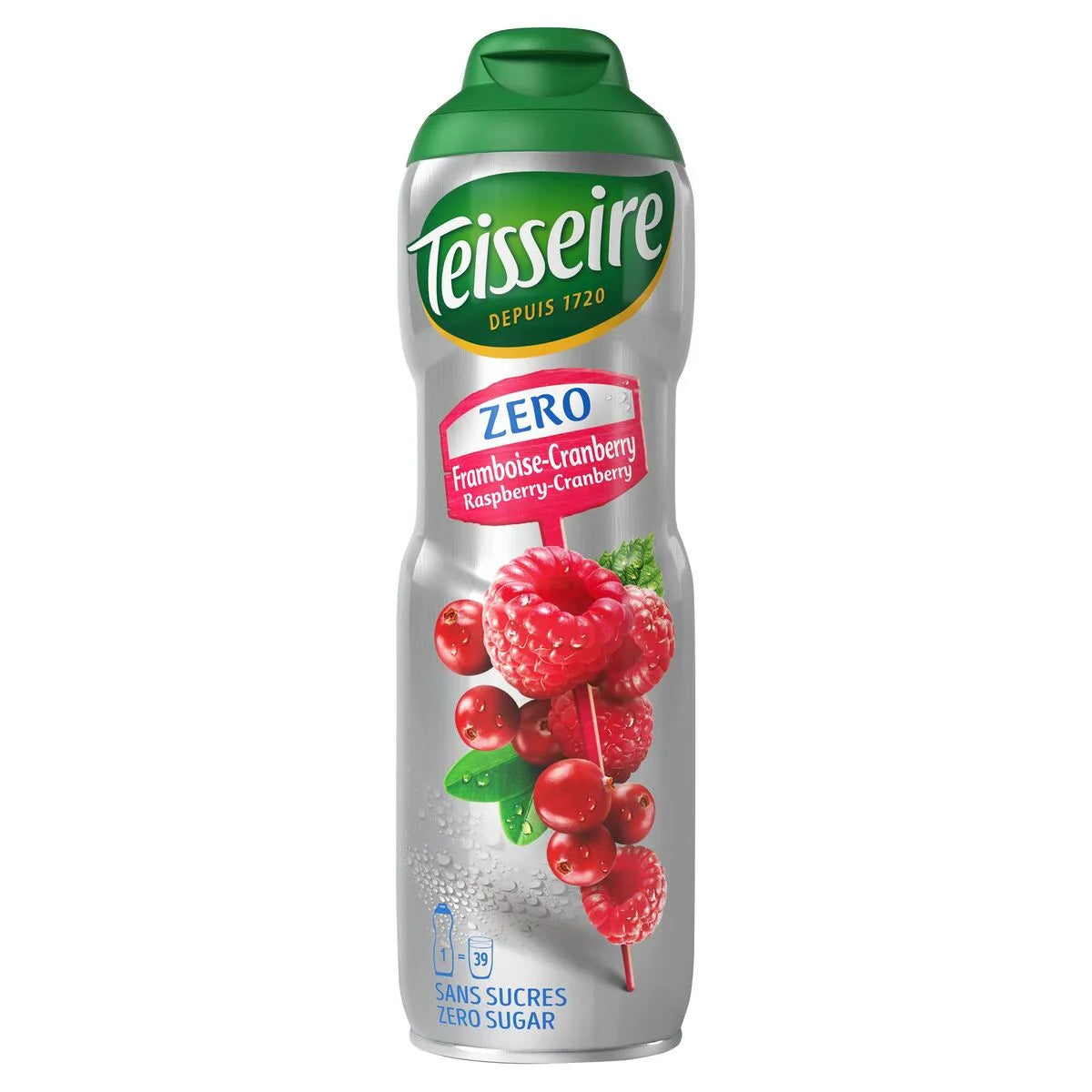 Teisseire Framboise Zero 600ml (6 pack) - Y10