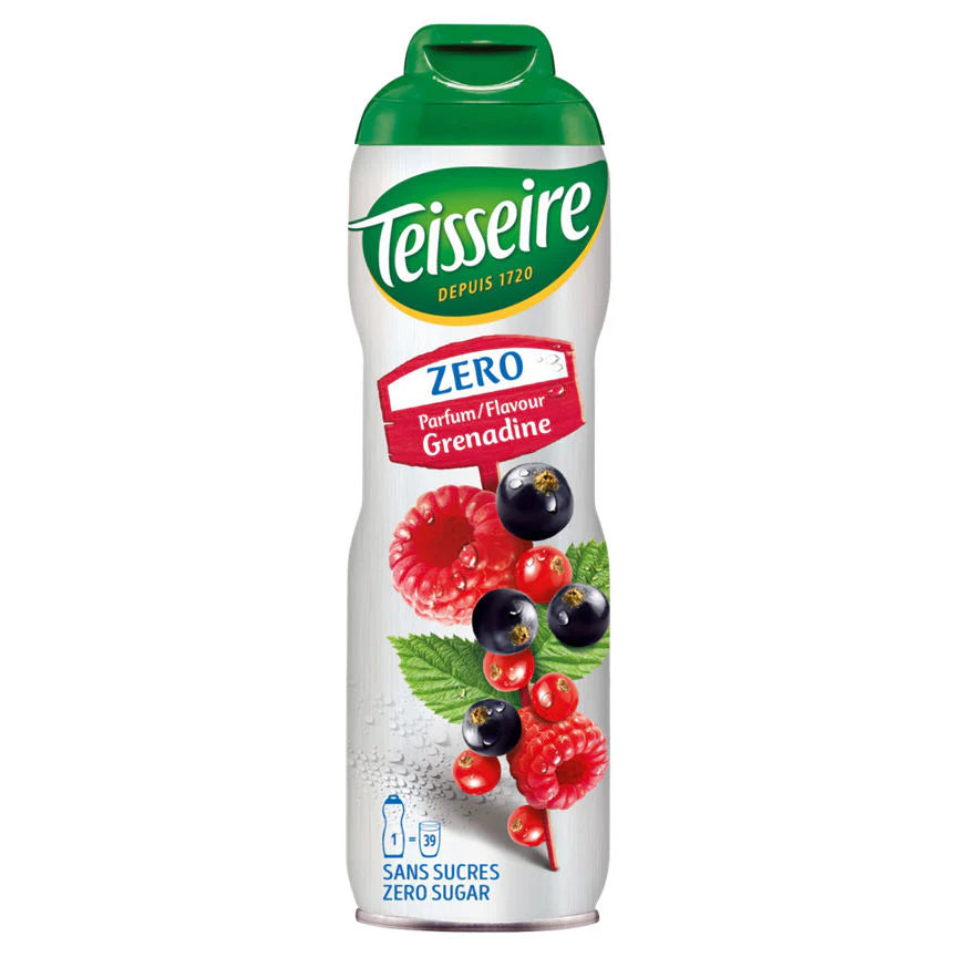 TEISSEIRE Grenadine Zero 600ml (6 pack) - K14