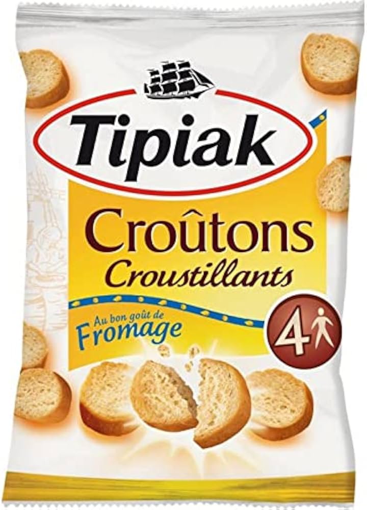 Tipiak Croûtons Croustillants Fromage 90g (20 pack) - O14