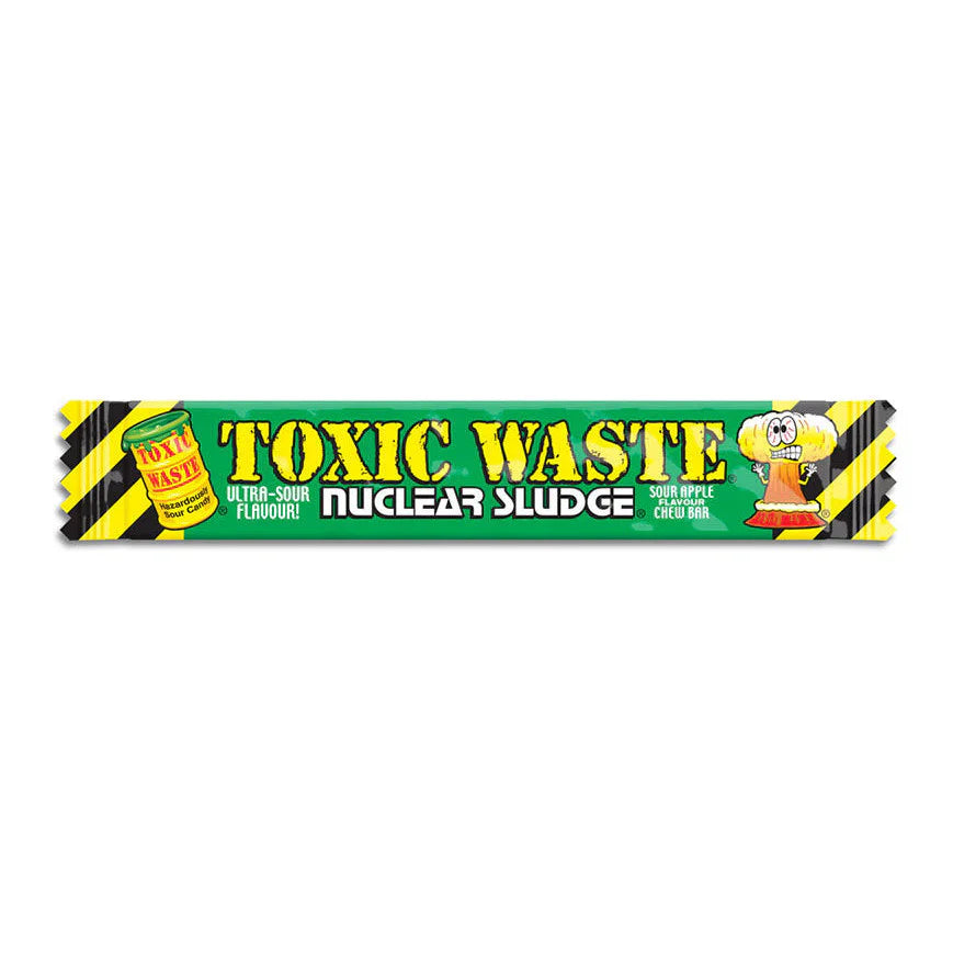 Toxic Waste Nuclear Sludge Apple Chew Bar 20 g (50 Pack)  -  R17