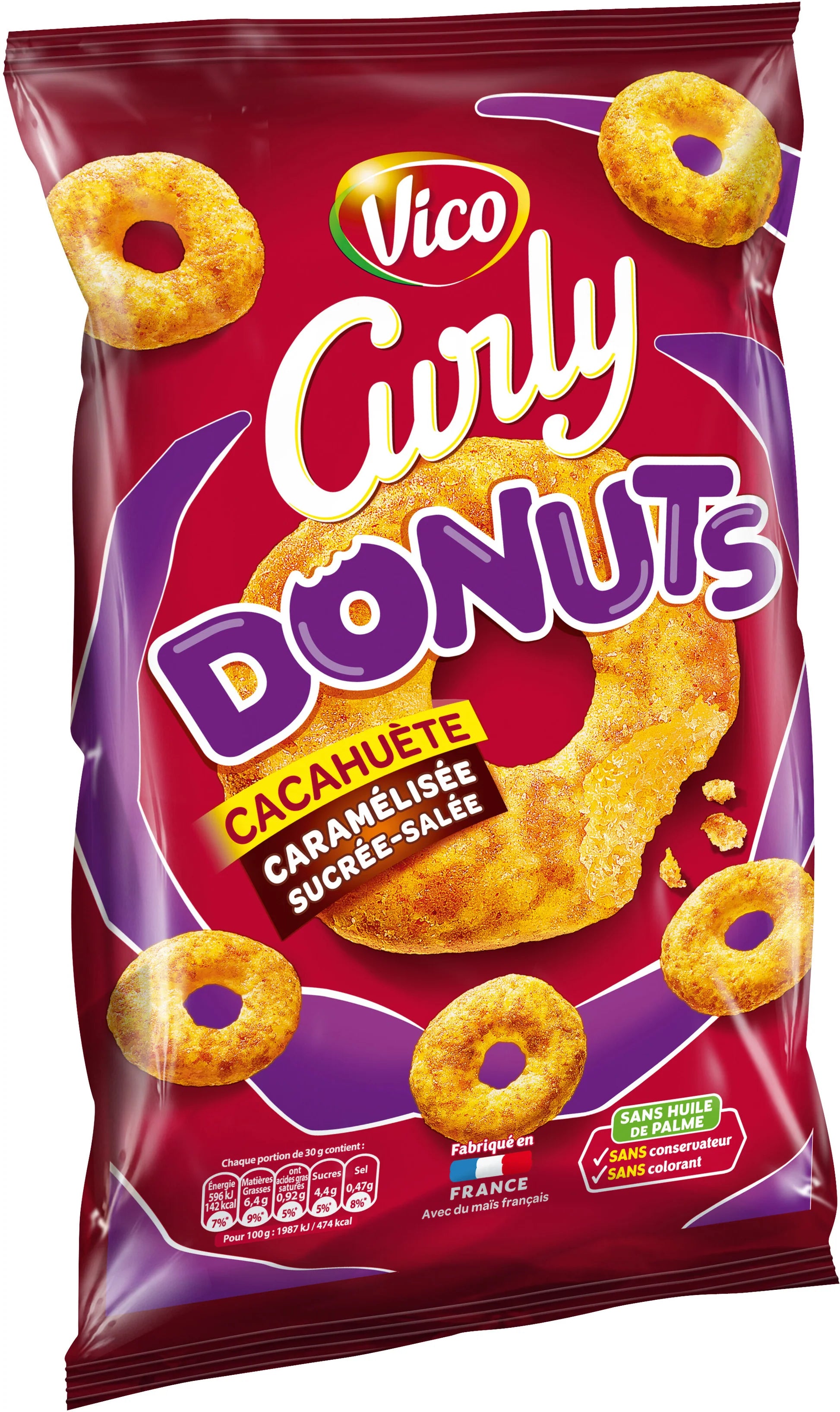 Vico Curly Donuts 100g (14 pack) -