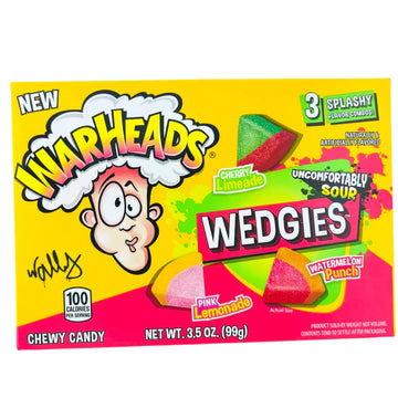 WARHEADS Wedgies Theatre Box 99 g (12 Pack) - R55