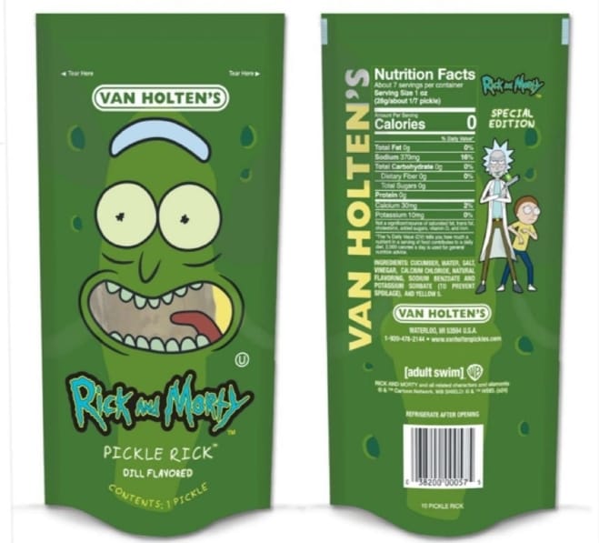 Van Holten's Rick and Morty Special Edition 140 g (12 Pack) - B5