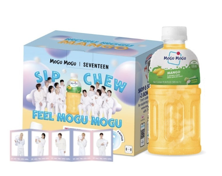 Mogu Mogu Seventeen Edition Mango Flavored Drink  320ml (4x6 pack) - C7