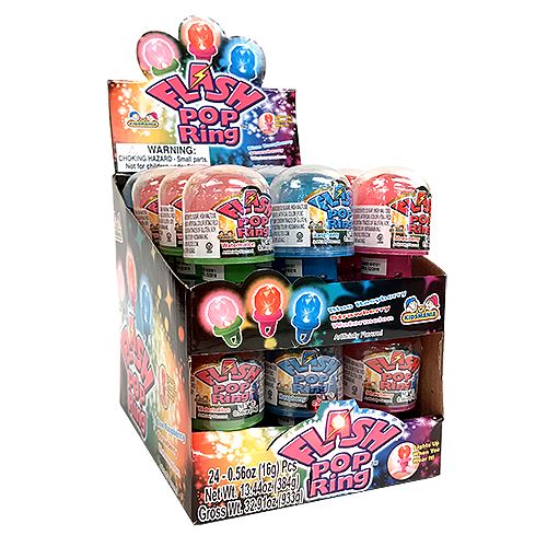 Kidsmania Flash Pop Ring (12 pack) - Z9
