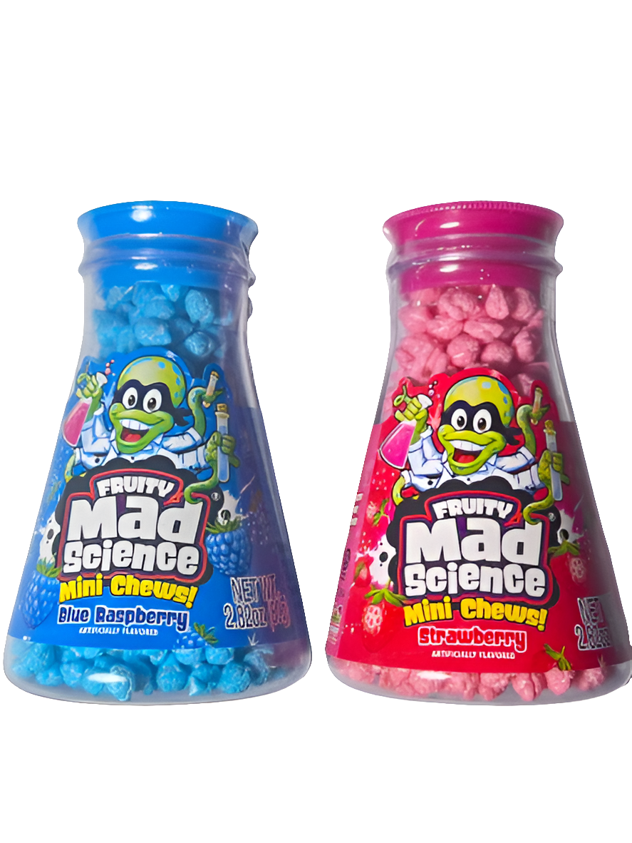 Kidsmania Fruity Mad Science Mini Chews 80g (8 pack) - G12