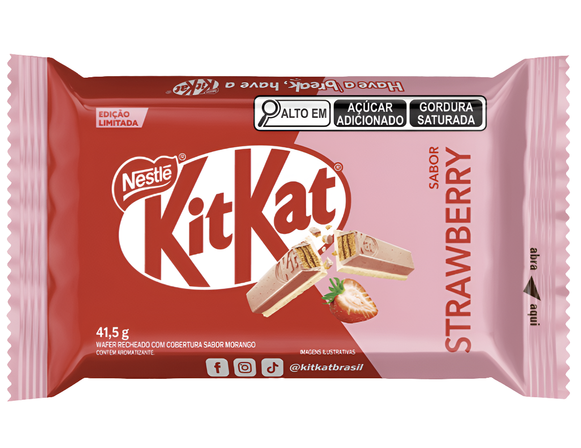 KIT KAT Strawberry 41.5g (24 pack) (Brazil)