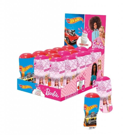 Barbie Hotwheels Liquid Candy roll 40ml (15 PACK ) - H66