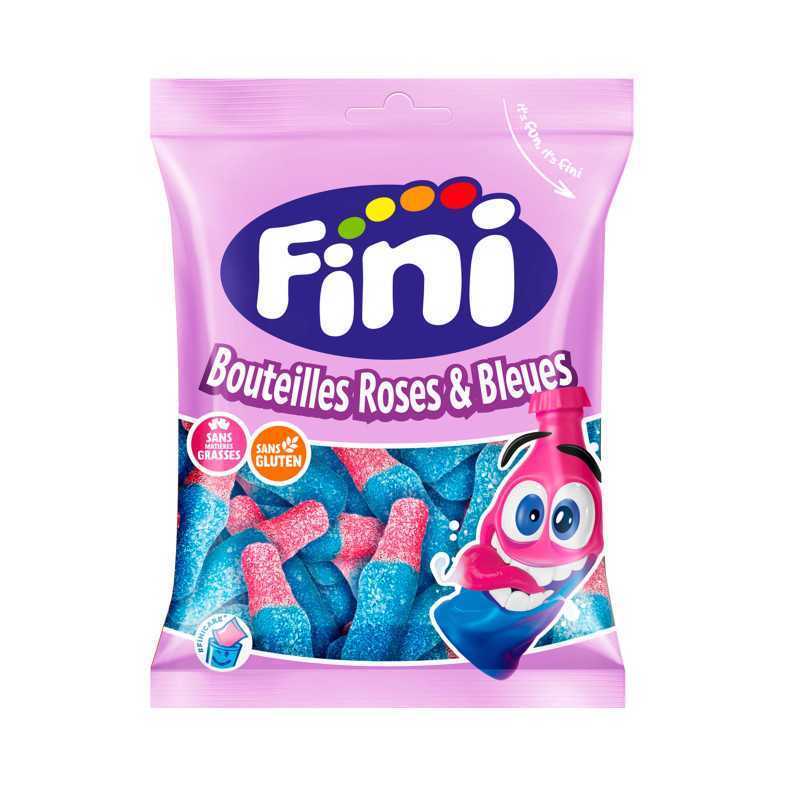 Fini Bouteilles Roses et Bleues 90g (12 pack) - Halal -  C11