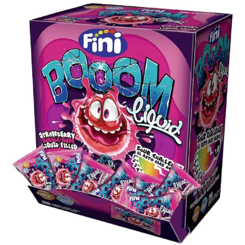 FINI Booom Liquid Bubble Gum (pack 200)  - Veggie - C14