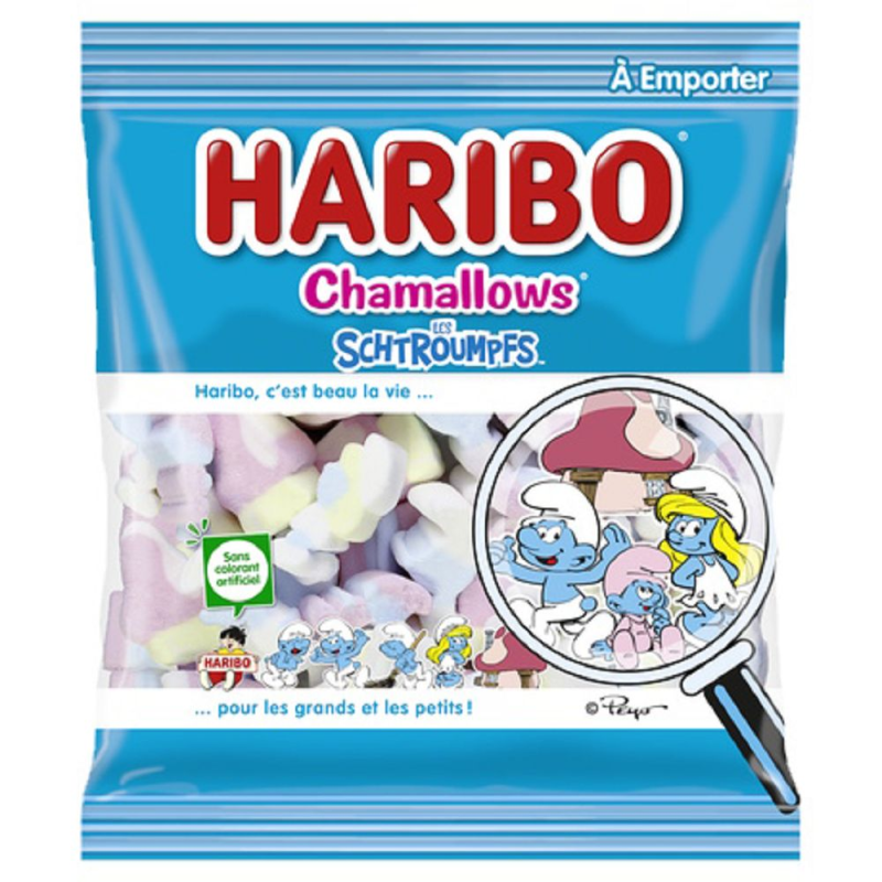 HARIBO Chamallows Schtroumpfs 100g (30 pack)