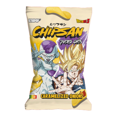 ULTRAPOP Chipsan Caramelized Onion - Dragon Ball Z 110g ( 10 pack)