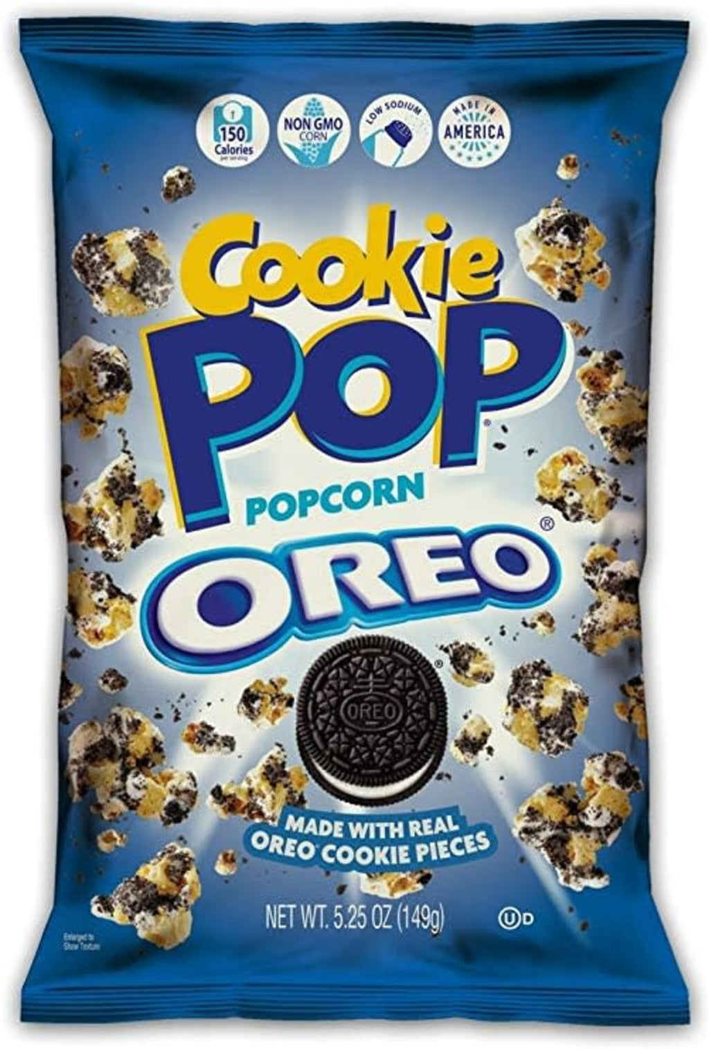 Candy Pop Oreo Popcorn 149g (pack 12) -