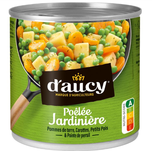 D'AUCY PoelΓ©e Jardiniere 280g (12 Pack) - F16