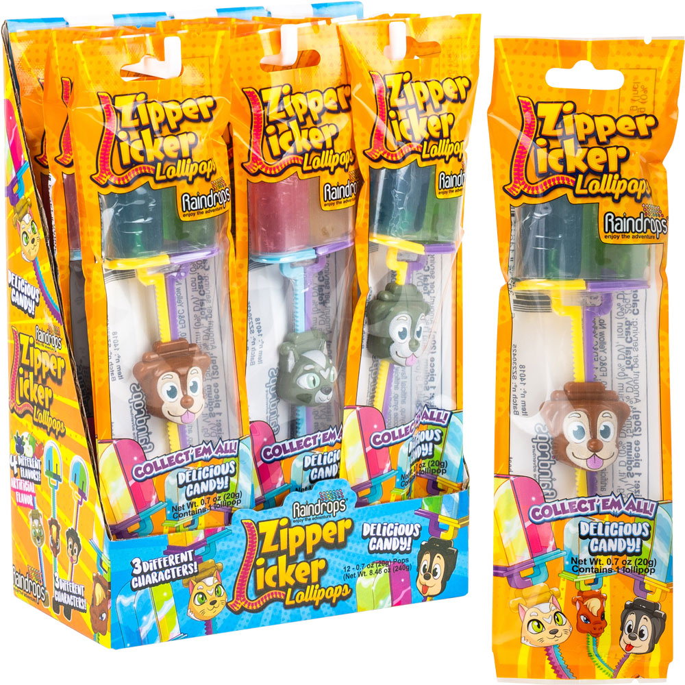 Raindrops Zipper Locker 20g (12 Pack) -