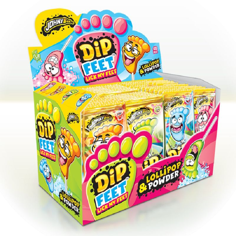 JOHNY BEE Dip Feet 9g (48pack) - Z84